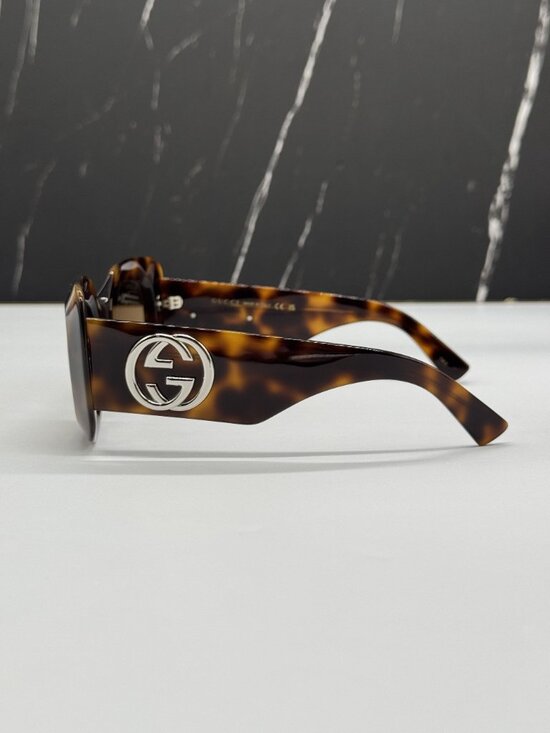 NEW GUCCI GG1695S 002 SUNGLASSES HAVANA WOMEN EYEWEAR main image 8